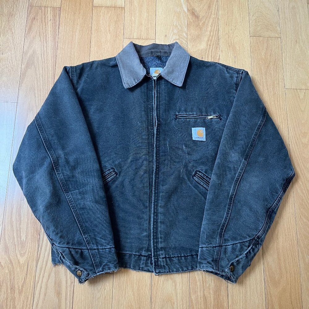 Vintage Carhartt Detroit Jacket J01 BLK L
